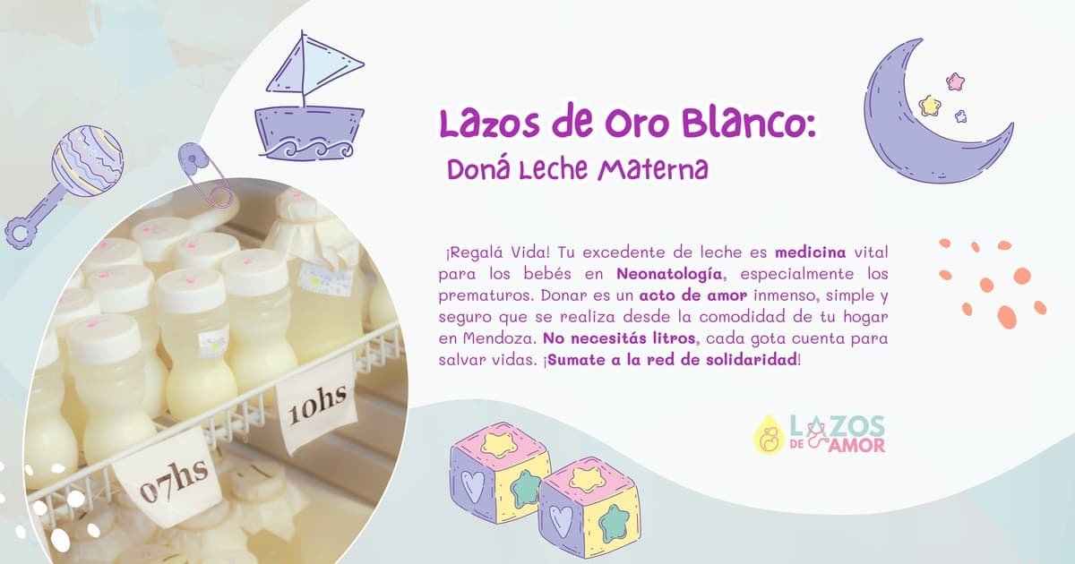 Donar leche materna en Mendoza: cómo sumarte al Banco de Leche Humana